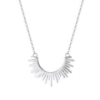 Sunray Arc Necklace Pendant Necklaces