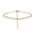 Celeste Pearl Rhythm – Gold Vermeil Bracelet