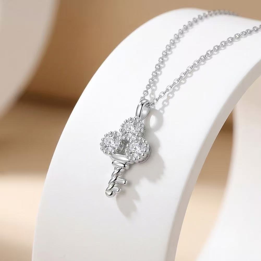 Wish Key Pendant Necklace