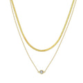Serpentine Layered Necklace