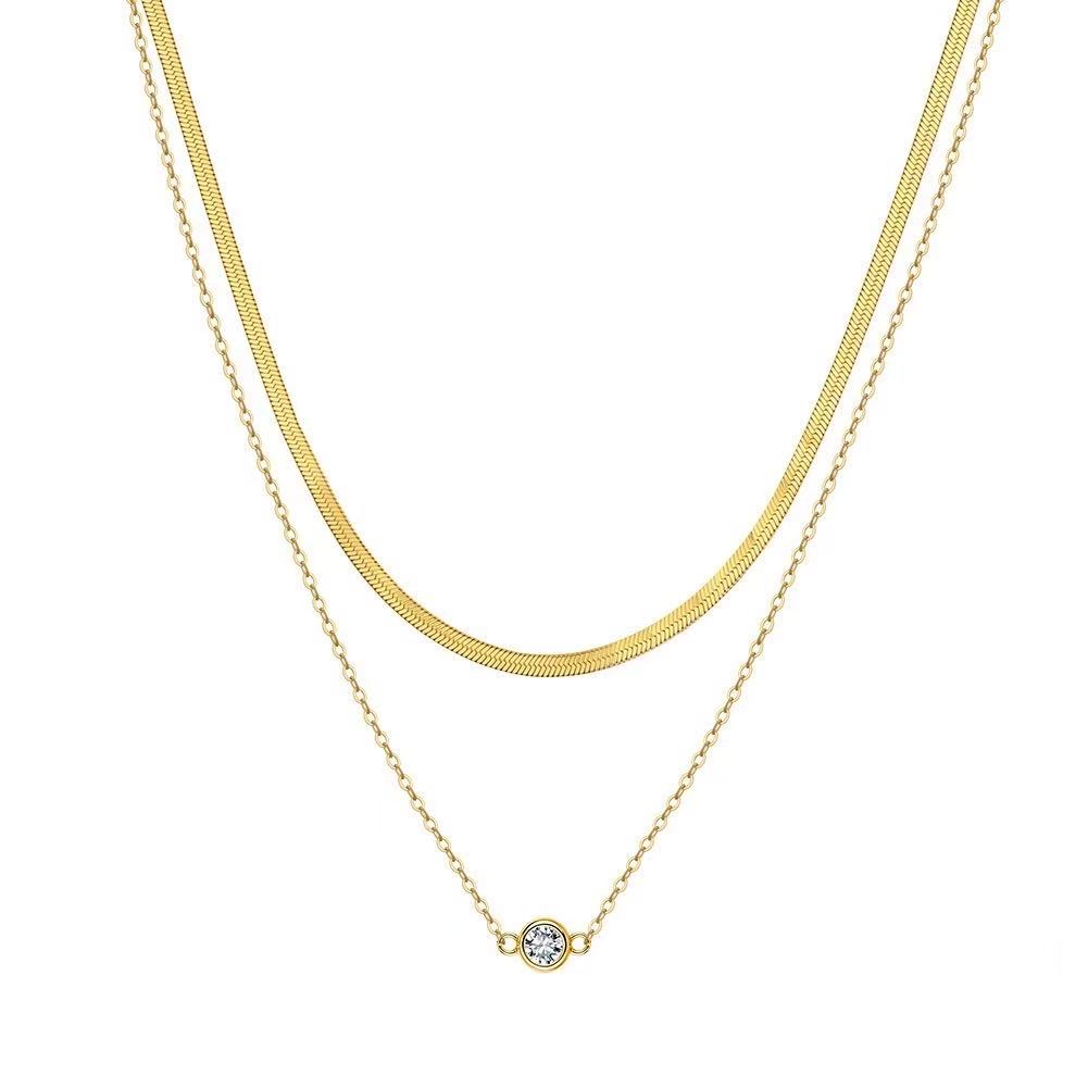 Serpentine Layered Necklace