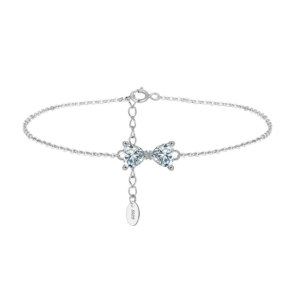 Bow Spark – Vermeil & CZ Bracelet