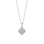 Clover Radiance Pendant Necklace Pendant Necklaces