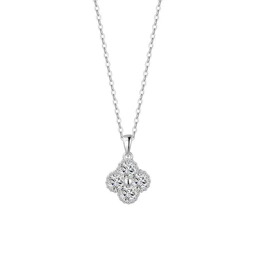 Clover Radiance Pendant Necklace product photo