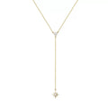 Pearl Star Lariat Necklace