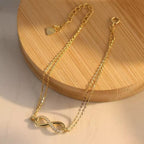 Infinity Heart Chain Bracelet Charm Bracelets