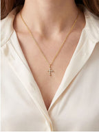 Radiant Cross Pendant Necklace Pendant Necklaces