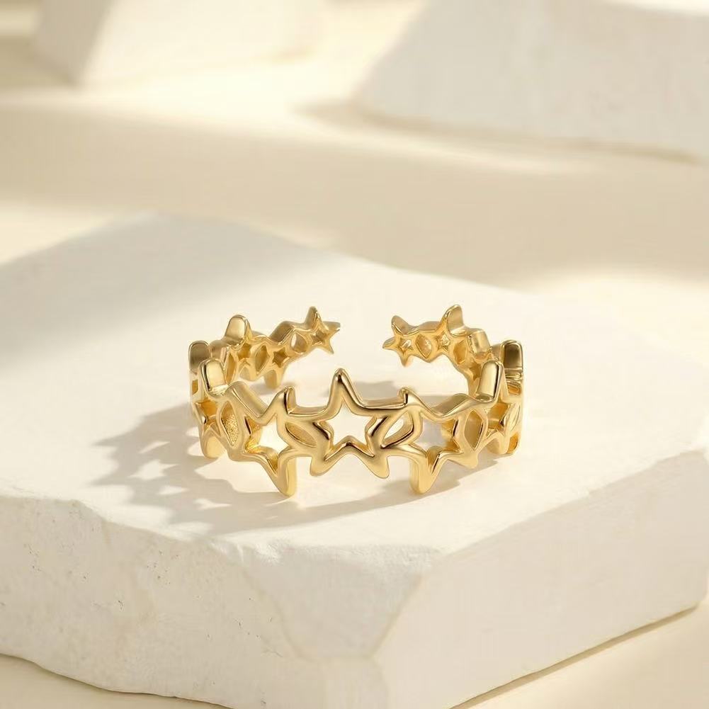 Celestial Star Adjustable Ring