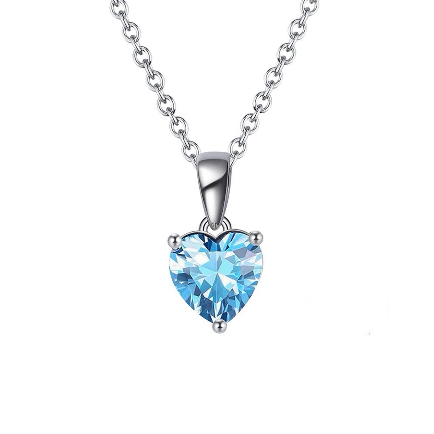 Classic Birthstone Pendant Necklace