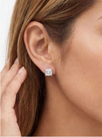 Princess Cut Stud Earrings Stud Earrings
