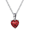 Classic Birthstone Pendant Necklace