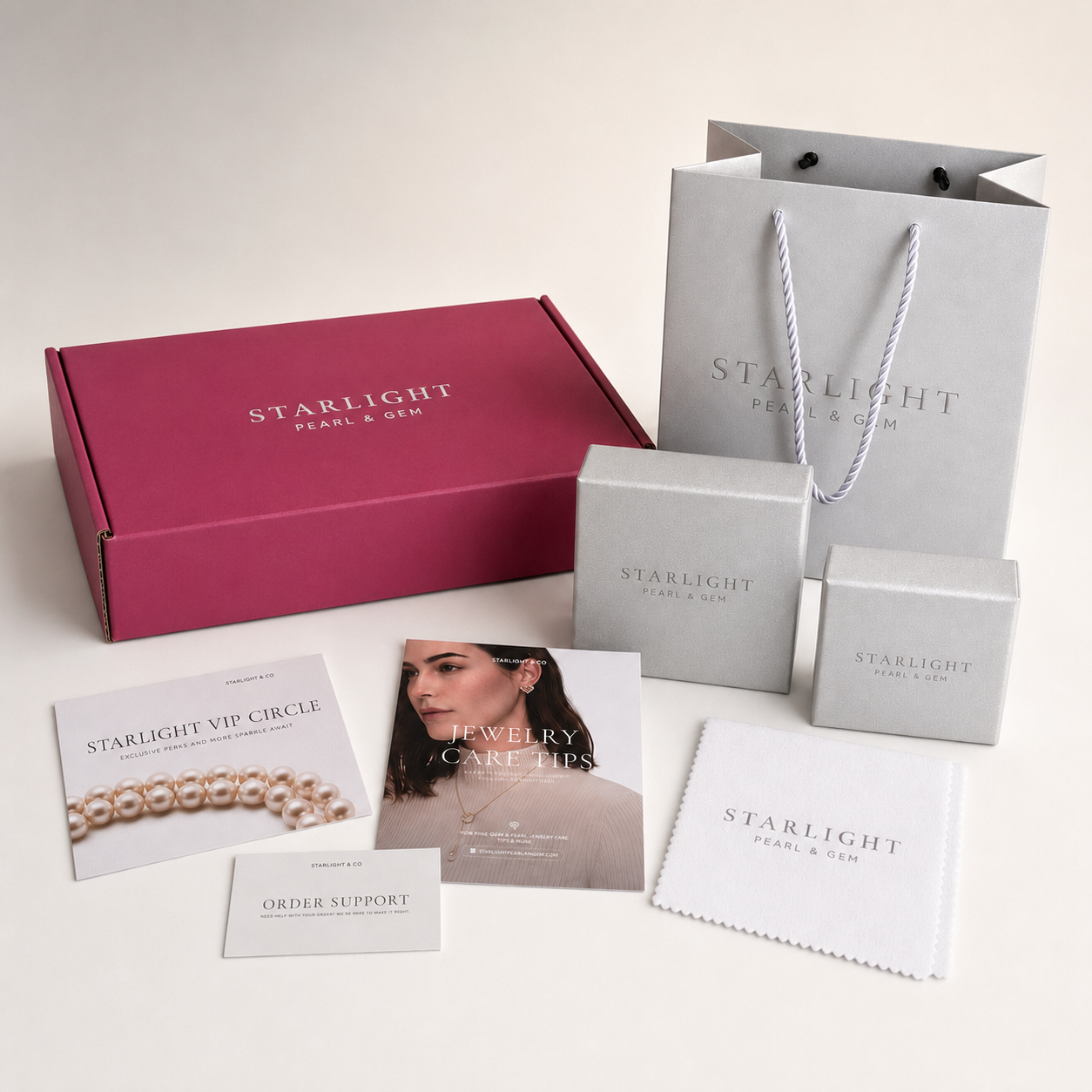 Starlight gift-ready jewelry packaging