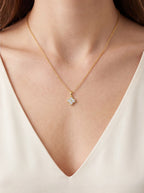 Clover Radiance Pendant Necklace Pendant Necklaces