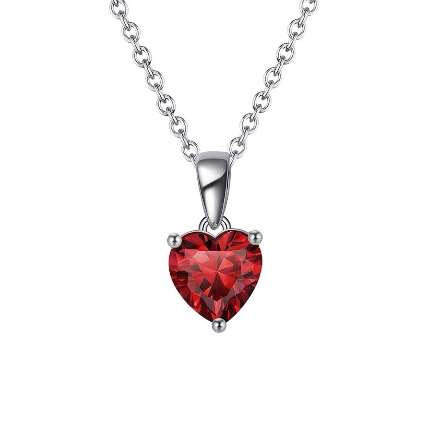 Classic Birthstone Pendant Necklace