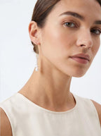 Pearl Bead Threader Earrings Threader Earrings
