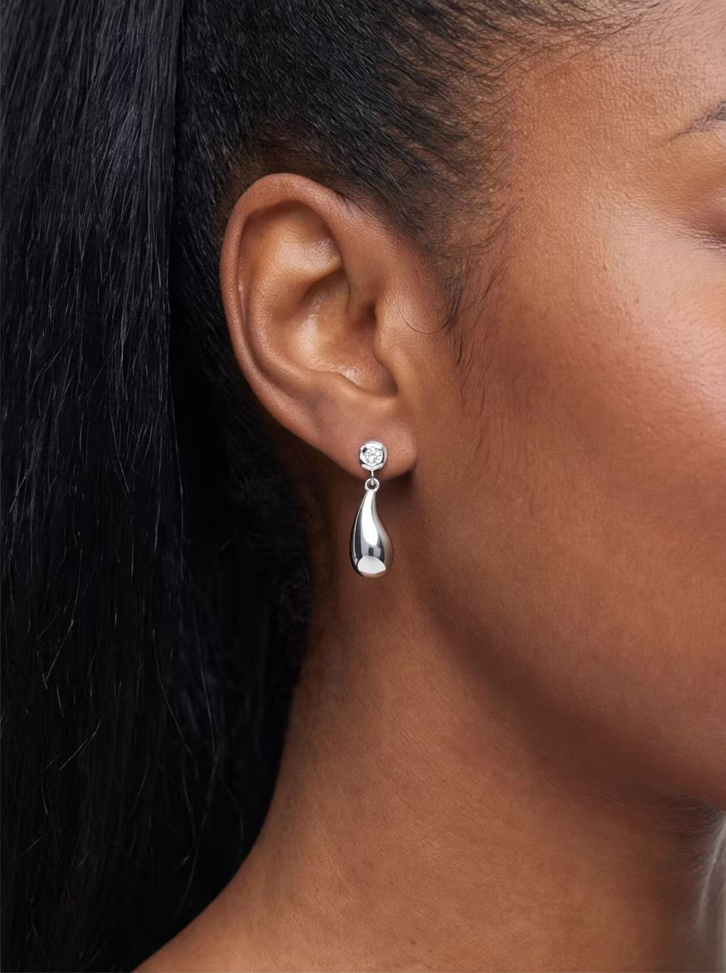 Timeless Elegance Teardrop Earrings – 925 Sterling Silver