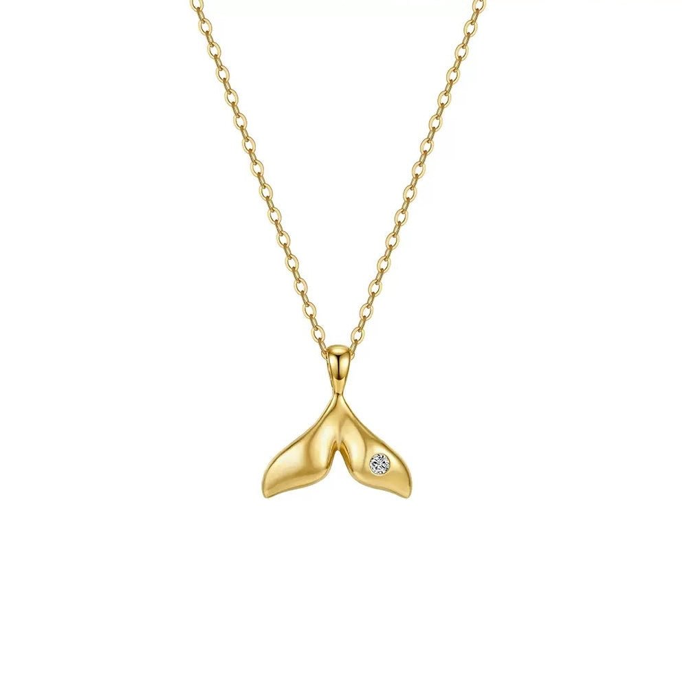 Whale Tail Pendant Necklace Pendant Necklaces