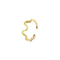 Freeform Wave Adjustable Ring