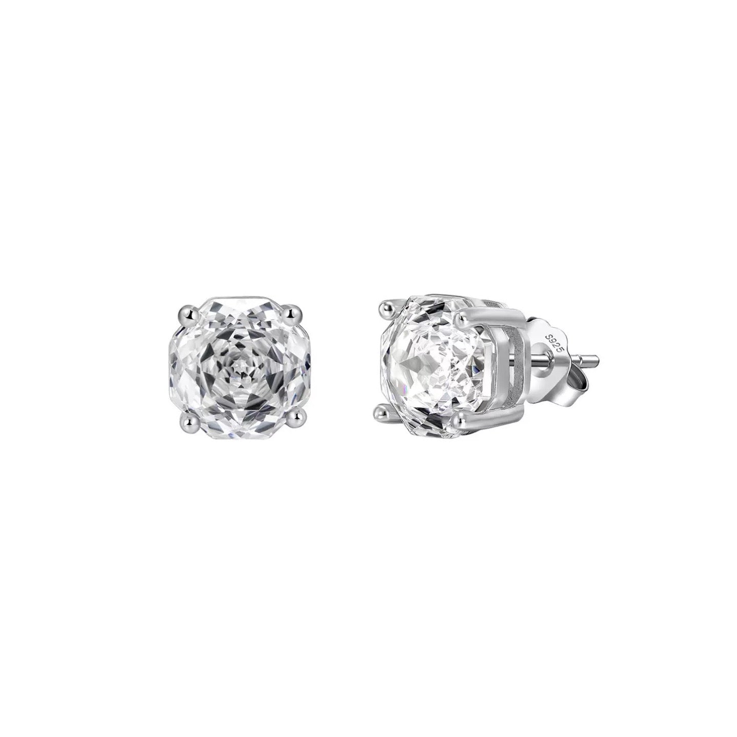 Rose Bloom Stud Earrings