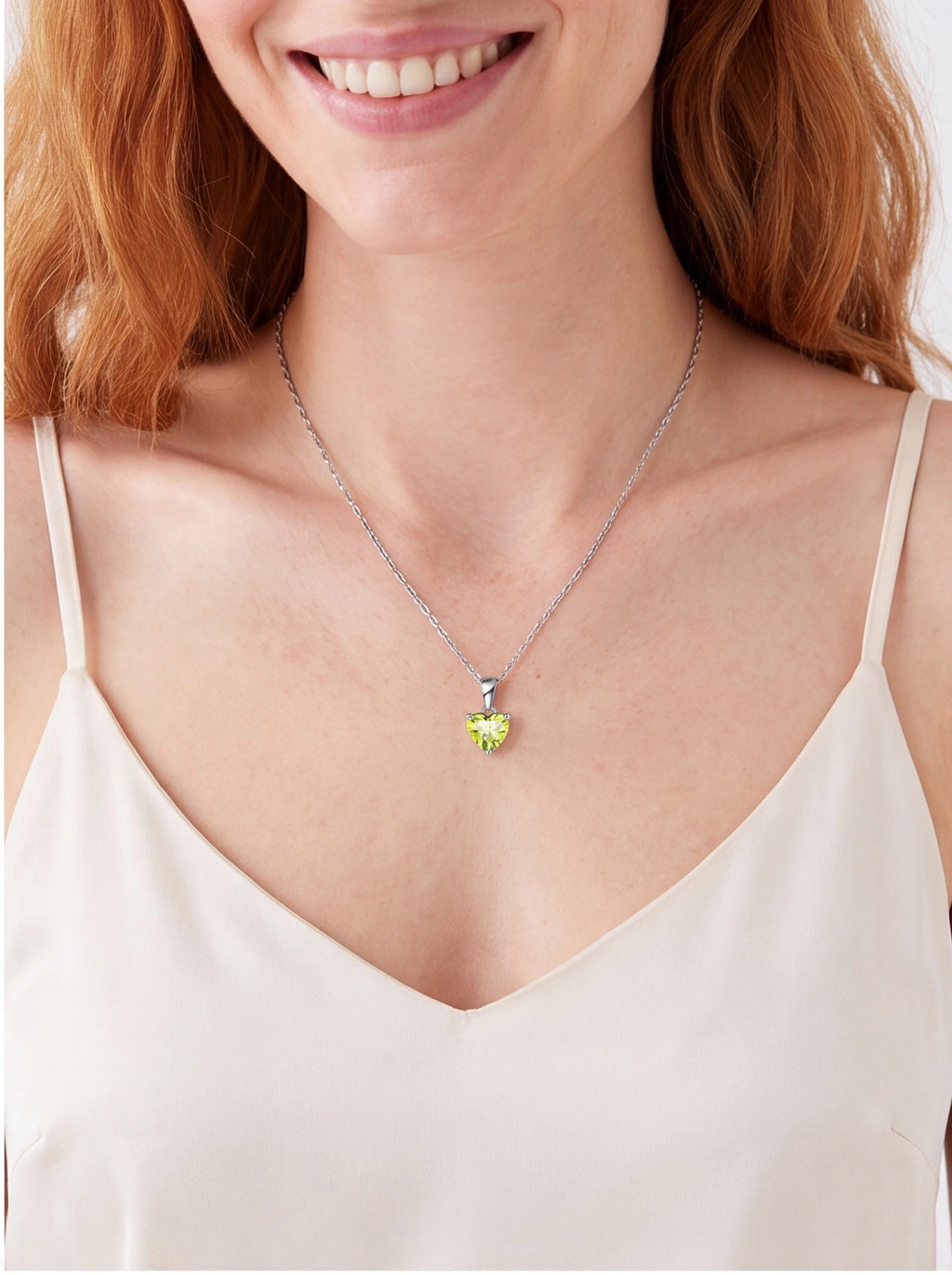 Classic Birthstone Pendant Necklace