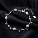 Dancing Pearl Charm Bracelet