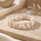 Pearl Harmony Multi-Strand Bracelet