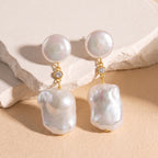 Pearl Reverie Baroque Drop Earrings