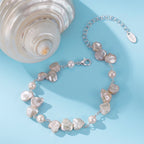 Petal Tide Natural Pearl Bracelet