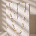 Pearl Constellation Station Necklace