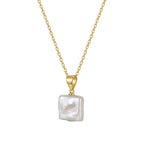 Lumi Keepsake Pearl Pendant Necklace on white background