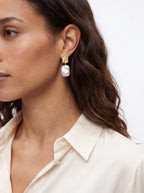 Molten Muse Baroque Pearl Earrings