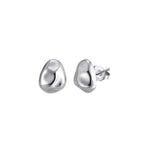 Organic Pebble Stud Earrings Stud Earrings