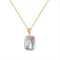 Aurora Keepsake Pearl Pendant Necklace