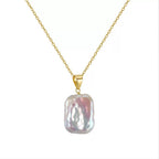 Aurora Keepsake Pearl Pendant Necklace