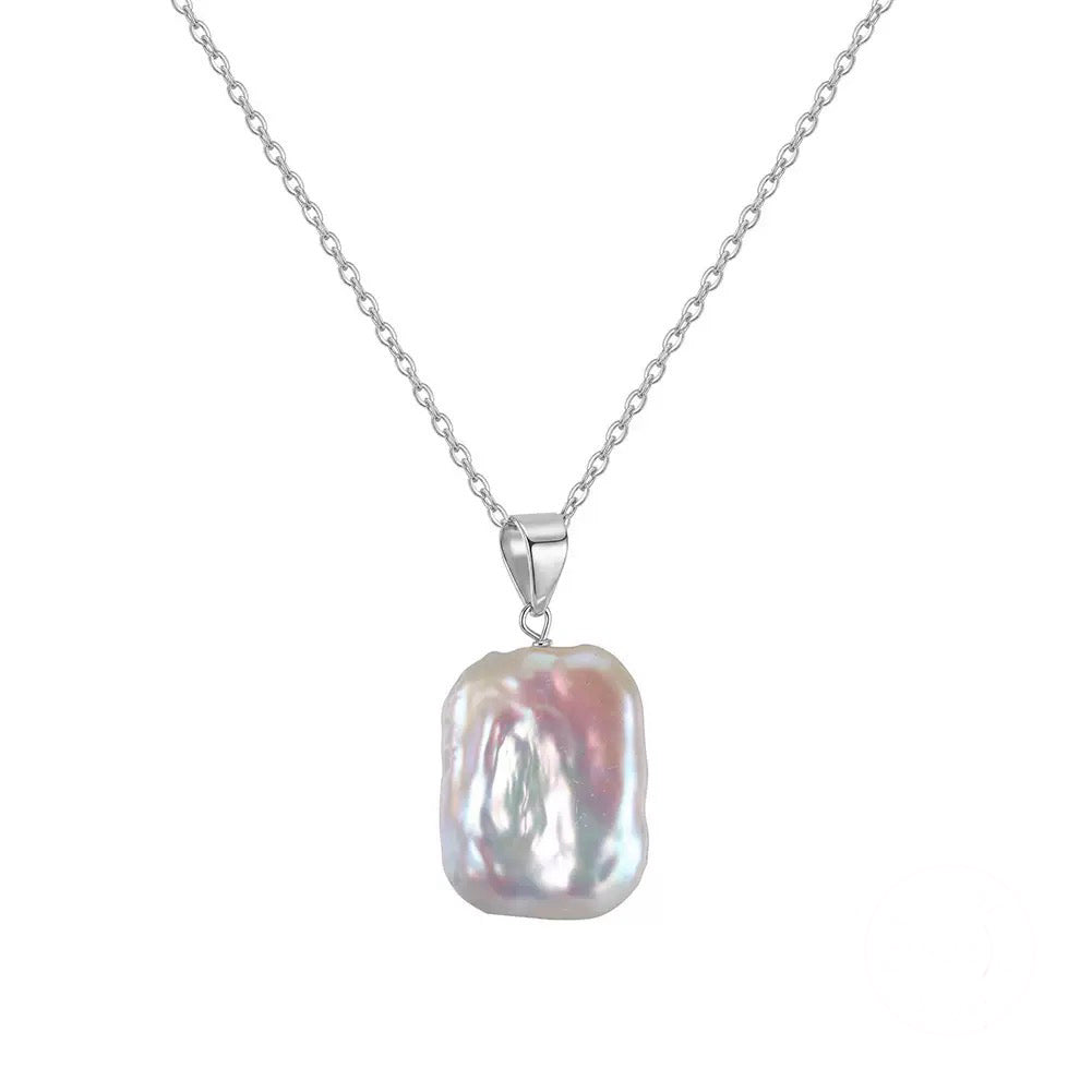 Aurora Keepsake Pearl Pendant Necklace