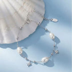 Starlit Pearl Charm Bracelet Charm Bracelets