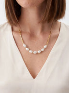 Nugget Accent Pearl Bracelet Beaded Bracelets
