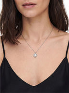Heart Halo Pendant Necklace Pendant Necklaces