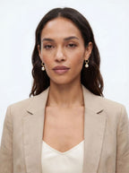 Elegant Luxe Pearl Drop Earrings Dangle & Drop Earrings