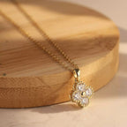 Clover Radiance Pendant Necklace Pendant Necklaces