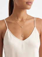 Pearl Star Lariat Necklace Lariat & Y Necklaces