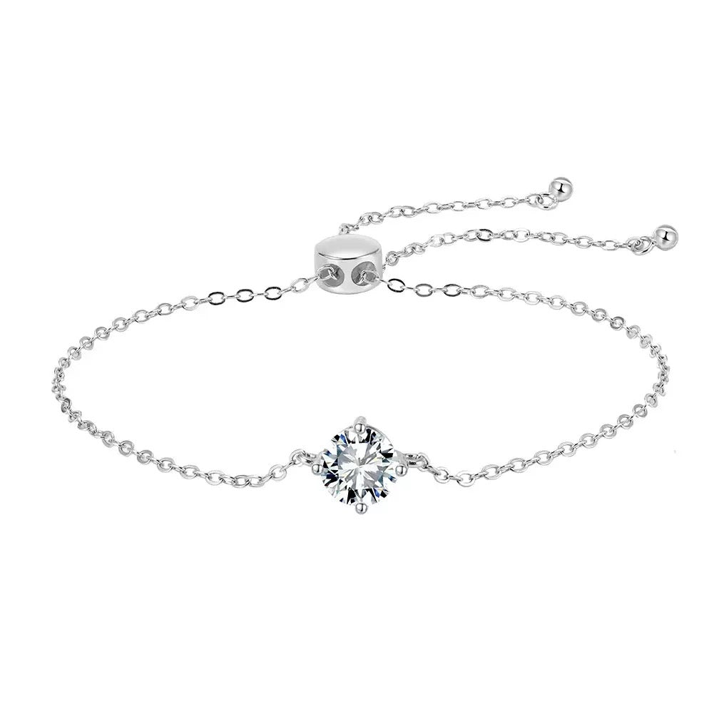 Solitaire Slider Bracelet