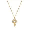 Wish Key Pendant Necklace