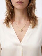Interlocking Heart Necklace Pendant Necklaces