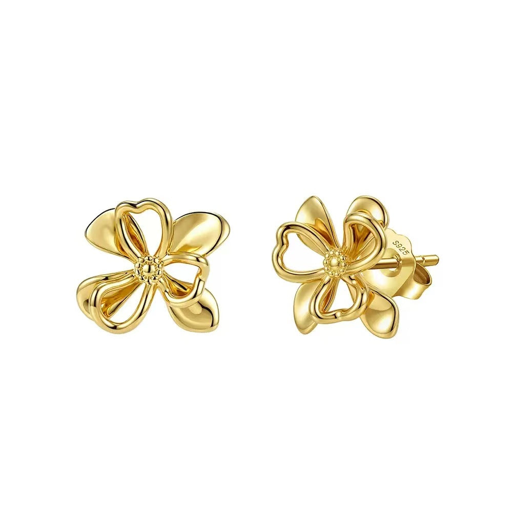 Bloom Petal Stud Earrings