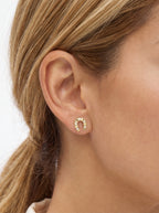 Lucky Horseshoe Stud Earrings Stud Earrings