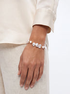 Petal Tide Natural Pearl Bracelet