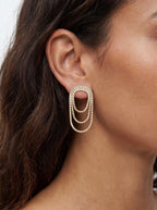 Layered Loop Hoop Earrings Hoop Earrings