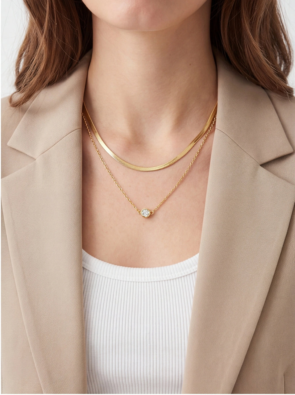 Serpentine Layered Necklace