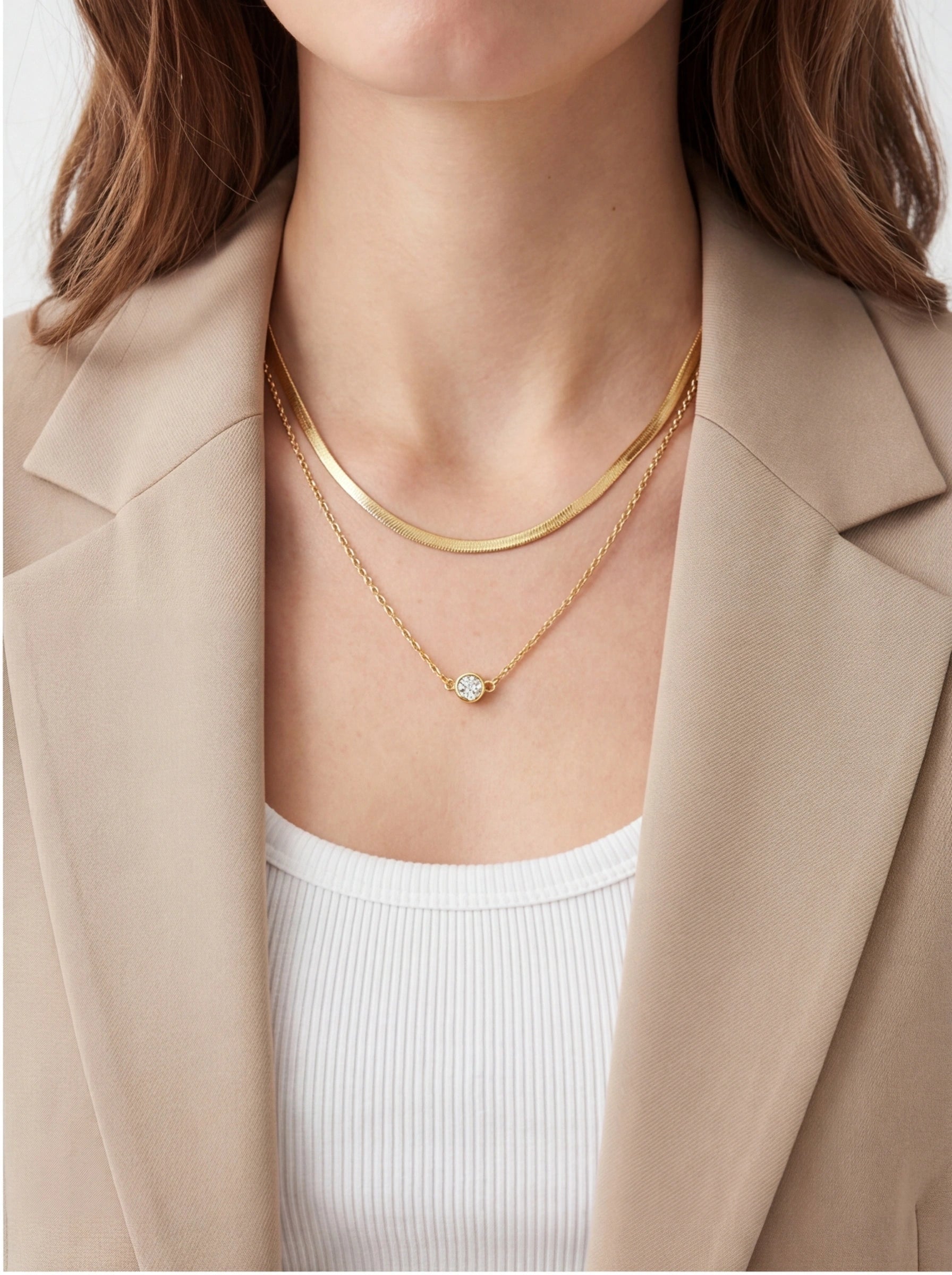Serpentine Layered Necklace